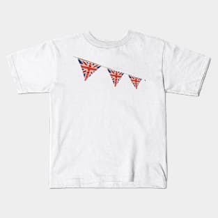 British Flag Bunting Kids T-Shirt